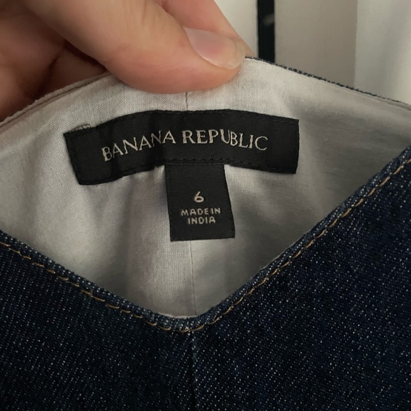 Banana Republic, denim jumpsuit, size 6 - Picture 6 of 6